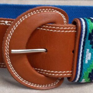 Liz Claiborne Vintage 90s Southwestern Style Accessories Belt, Size S-M, A161